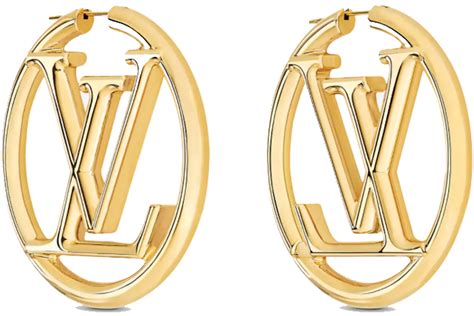 louis vuitton earrings hoops|Louis Vuitton symbol earrings.